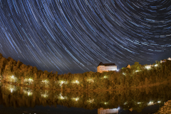 Startrail Nordhimmel