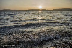 Wintersonnenwende am See